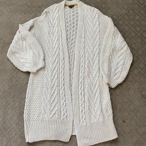 Top shop Long Cable Knit Cardigan